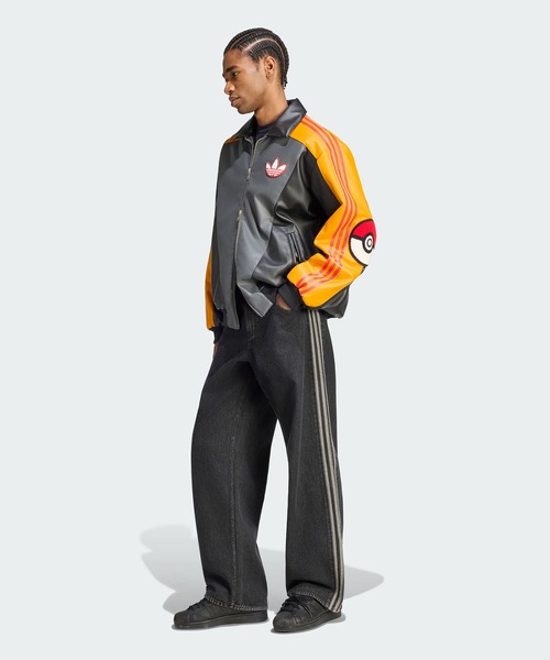 adidas(アディダス)の「Pokemon 8ボール JKT ジャケット / アディダスオリジナルス adidas Originals(ブルゾン・メンズ・ブラック・X-LARGE/3XL/XX-LARGE/SMALL/MEDIUM/LARGE)」の7枚目の写真