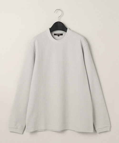 COMME CA MEN(コムサメン)の「ラッセル鹿の子ジャケット Tシャツ(Tシャツ/カットソー・メンズ・ブラック/グレー/ホワイト・L/M)」の3枚目の写真