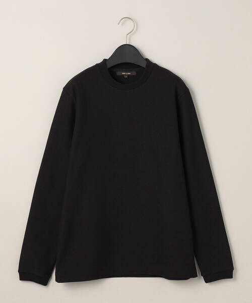 COMME CA MEN(コムサメン)の「ラッセル鹿の子ジャケット Tシャツ(Tシャツ/カットソー・メンズ・ブラック/グレー/ホワイト・L/M)」の1枚目の写真