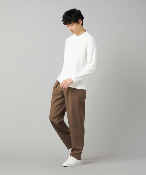 COMME CA MEN(コムサメン)の「ラッセル鹿の子ジャケット Tシャツ(Tシャツ/カットソー・メンズ・ブラック/グレー/ホワイト・L/M)」の6枚目の写真
