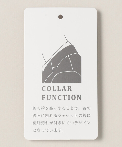 COMME CA MEN(コムサメン)の「ラッセル鹿の子ジャケット Tシャツ(Tシャツ/カットソー・メンズ・ブラック/グレー/ホワイト・L/M)」の18枚目の写真