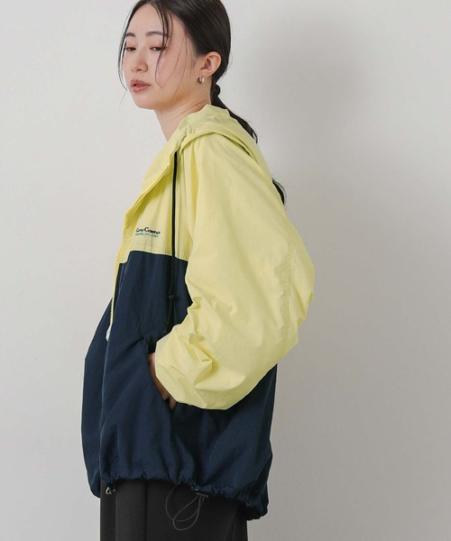 PARROTT CANVAS（パロットキャンバス）の「ナイロンフードジャケット（ナイロンジャケット・レディース・イエロー系・FREE）」の16枚目の写真