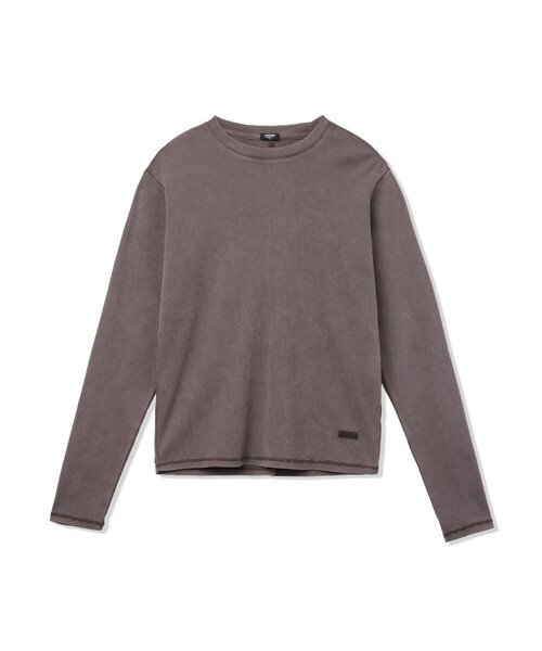 LIFE WORK(ライフワーク)の「レディース) エイシッドリップ 長袖 Tシャツ(Tシャツ/カットソー・レディース・チャコールグレー/ライトグレー/ブラウン・SMALL/X-SMALL)」の1枚目の写真