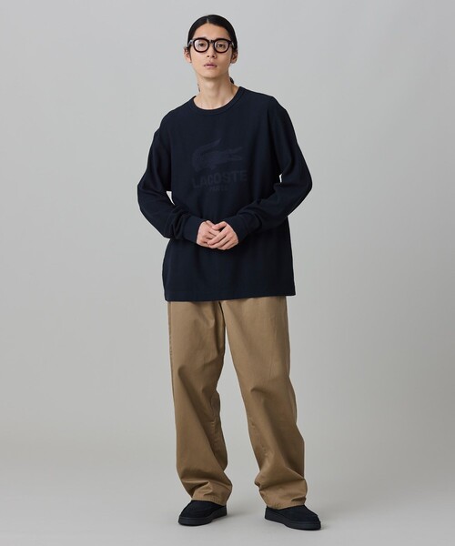 LACOSTE(ラコステ)の「メンズ BASESHOT CHUKKA 2251 SMA スエードチャッカブーツ(スニーカー・メンズ・ブラック・28.0cm/27.0cm/26.5cm/26.0cm/25.5cm/28.5cm)」の3枚目の写真