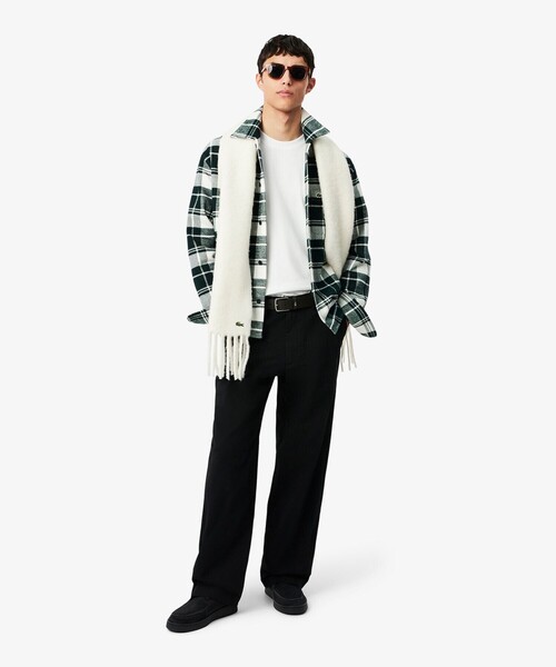 LACOSTE(ラコステ)の「メンズ BASESHOT CHUKKA 2251 SMA スエードチャッカブーツ(スニーカー・メンズ・ブラック・28.0cm/27.0cm/26.5cm/26.0cm/25.5cm/28.5cm)」の10枚目の写真