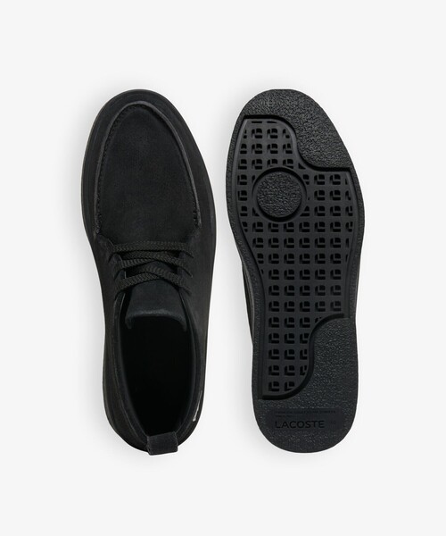 LACOSTE(ラコステ)の「メンズ BASESHOT CHUKKA 2251 SMA スエードチャッカブーツ(スニーカー・メンズ・ブラック・28.0cm/27.0cm/26.5cm/26.0cm/25.5cm/28.5cm)」の14枚目の写真