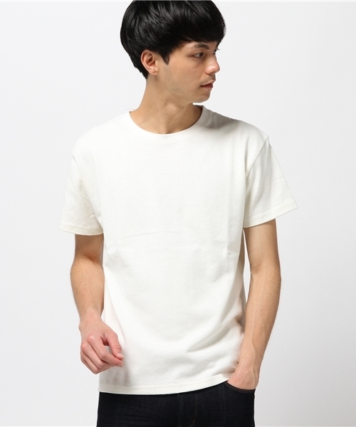 NATAL DESIGN（ネイタルデザイン）の「【ネイタルデザイン】ヘンプティーへヴィー/CREW NECK HEMP TEE HEAVY （Tシャツ/カットソー・メンズ・ブラック/ネイビー/ナチュラル/グリーン系その他/ブルー系その他/バイオレット/グリーン/ブラック系その他/オレンジ・MEDIUM/LARGE/SMALL/X-SMALL/X-LARGE）」の13枚目の写真