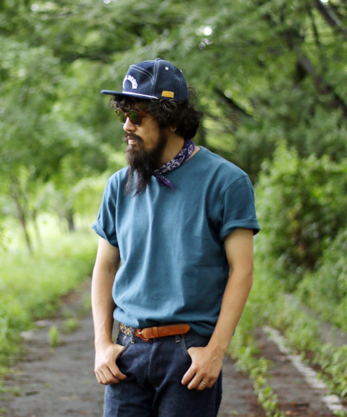 NATAL DESIGN（ネイタルデザイン）の「【ネイタルデザイン】ヘンプティーへヴィー/CREW NECK HEMP TEE HEAVY （Tシャツ/カットソー・メンズ・ブラック/ネイビー/ナチュラル/グリーン系その他/ブルー系その他/バイオレット/グリーン/ブラック系その他/オレンジ・MEDIUM/LARGE/SMALL/X-SMALL/X-LARGE）」の14枚目の写真