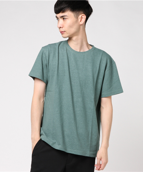 NATAL DESIGN（ネイタルデザイン）の「【ネイタルデザイン】ヘンプティーへヴィー/CREW NECK HEMP TEE HEAVY （Tシャツ/カットソー・メンズ・ブラック/ネイビー/ナチュラル/グリーン系その他/ブルー系その他/バイオレット/グリーン/ブラック系その他/オレンジ・MEDIUM/LARGE/SMALL/X-SMALL/X-LARGE）」の16枚目の写真