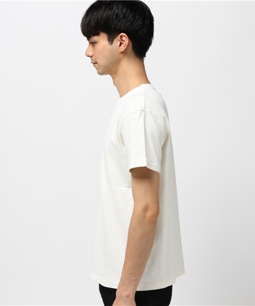 NATAL DESIGN（ネイタルデザイン）の「【ネイタルデザイン】ヘンプティーへヴィー/CREW NECK HEMP TEE HEAVY （Tシャツ/カットソー・メンズ・ブラック/ネイビー/ナチュラル/グリーン系その他/ブルー系その他/バイオレット/グリーン/ブラック系その他/オレンジ・MEDIUM/LARGE/SMALL/X-SMALL/X-LARGE）」の8枚目の写真