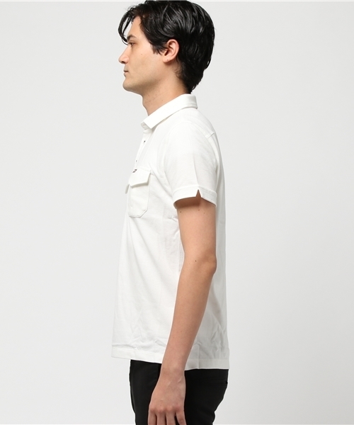 TMT Classic(ティーエムティークラシック)の「MILITARY POLO(ポロシャツ・メンズ・オフホワイト/グレー/ネイビー・LARGE/X-LARGE/MEDIUM/SMALL)」の4枚目の写真