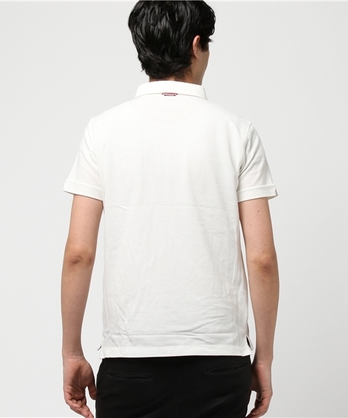 TMT Classic(ティーエムティークラシック)の「MILITARY POLO(ポロシャツ・メンズ・オフホワイト/グレー/ネイビー・LARGE/X-LARGE/MEDIUM/SMALL)」の5枚目の写真