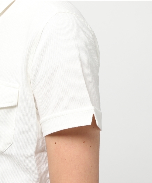 TMT Classic(ティーエムティークラシック)の「MILITARY POLO(ポロシャツ・メンズ・オフホワイト/グレー/ネイビー・LARGE/X-LARGE/MEDIUM/SMALL)」の8枚目の写真