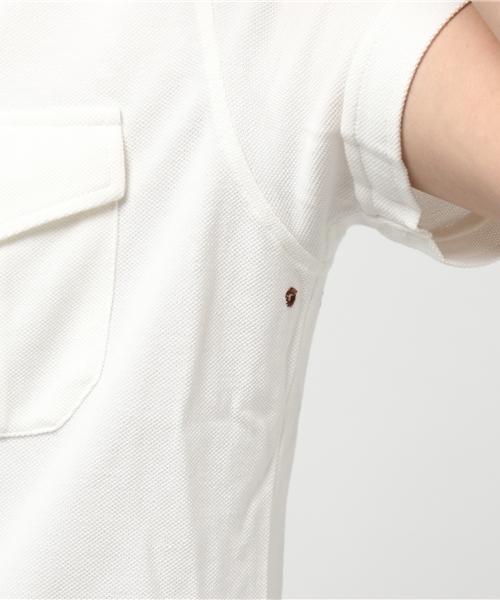 TMT Classic(ティーエムティークラシック)の「MILITARY POLO(ポロシャツ・メンズ・オフホワイト/グレー/ネイビー・LARGE/X-LARGE/MEDIUM/SMALL)」の11枚目の写真