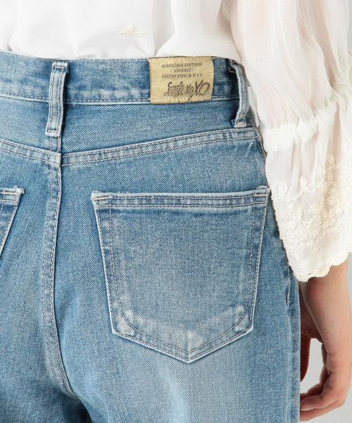 Another Edition（アナザーエディション）の「ボーイズデニムパンツ/AEBC BOYS DNM PT（デニムパンツ・レディース・コバルトブルー/ライトブルー・SMALL/MEDIUM）」の11枚目の写真