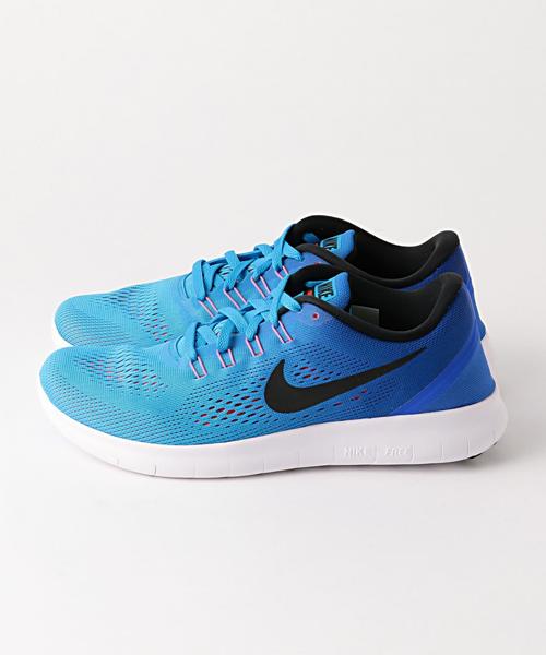 NIKE（ナイキ）の「NIKE（ナイキ） ウィメンズ フリー ラン◆◆（スニーカー・レディース・ブラック/ロイヤルブルー・23cm/25cm/24.5cm/22.5cm/24cm/23.5cm）」の4枚目の写真