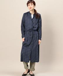 BEAUTY&YOUTH UNITED ARROWS | BY リバティプリント ロングシャツワンピース(ワンピース)