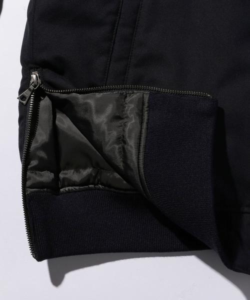 MONKEY TIME（モンキータイム）の「＜monkey time＞ ∴ TRツイル パデッド ジップブルゾン◆（ブルゾン・メンズ・ネイビー・X-LARGE/MEDIUM/LARGE/SMALL）」の10枚目の写真