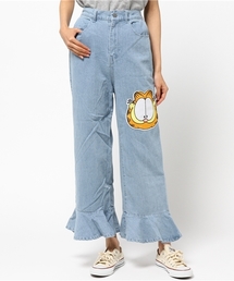 PUNYUS | ガーフィールド ぺプラムデニムパンツ(デニムパンツ)