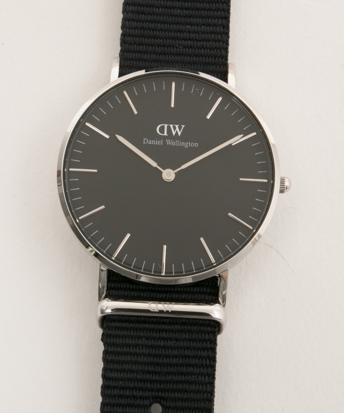 Daniel Wellington（ダニエルウェリントン）の「Daniel Wellington ダニエル・ウェリントン Cornwall BLACK MODEL 36MM / DW00100151（アナログ腕時計・メンズ・ブラック×ブラック・FREE）」の7枚目の写真