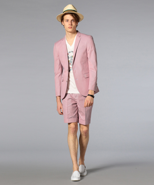 LOVELESS ラブレス サマージャケット Safari12月号掲載】スエードライク ボマージャケット(ブルゾン