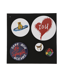 vivienne westwood 缶バッジ Vivienne Westwood ヴィヴィアンウエストウッドワールズエンド