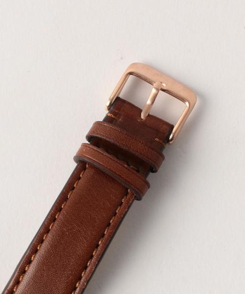 Paul Hewitt（ポールヒューイット）の「△＜PAULHEWITT（ポールヒューイット）＞SAILOR ブラウン ホワイト 時計 36mm（アナログ腕時計・レディース・ゴールド・FREE）」の7枚目の写真