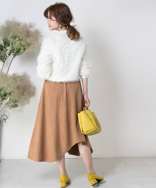 Bab Bou Jeloud（バブブージュルード）の「【WEB限定】フェアリー袖ボリュームジャケット（ブルゾン・レディース・オフホワイト/ブラック・38）」の8枚目の写真