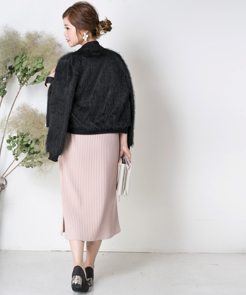 Bab Bou Jeloud（バブブージュルード）の「【WEB限定】フェアリー袖ボリュームジャケット（ブルゾン・レディース・オフホワイト/ブラック・38）」の14枚目の写真