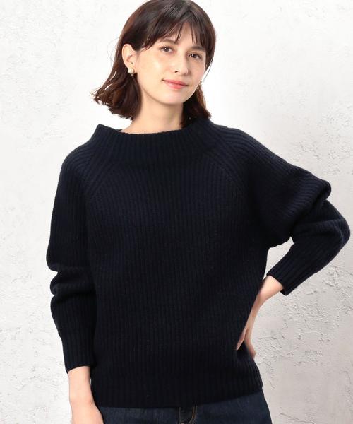 green label relaxing（グリーンレーベルリラクシング）の「CB ハミルトン アゼボトルネック ニット（ニット/セーター・レディース・ライトグレー/ネイビー/ライトブルー/ピンク・FREE）」の20枚目の写真