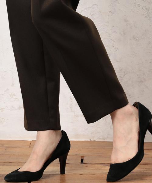 green label relaxing（グリーンレーベルリラクシング）の「KC ハイウエスト キャロットパンツ ◆（その他パンツ・レディース・ライトグレー/ダークブラウン/ネイビー・38/36）」の11枚目の写真