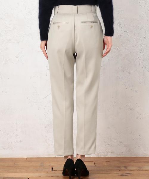 green label relaxing（グリーンレーベルリラクシング）の「KC ハイウエスト キャロットパンツ ◆（その他パンツ・レディース・ライトグレー/ダークブラウン/ネイビー・38/36）」の13枚目の写真