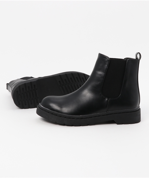 WEGO（ウィゴー）の「WEGO/サイドゴアブーツ（ブーツ・レディース・ブラック/ブラック系その他・MEDIUM/LARGE）」の3枚目の写真