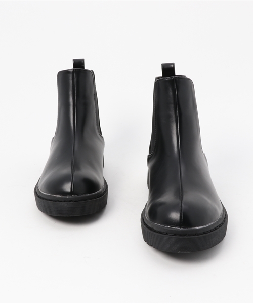 WEGO（ウィゴー）の「WEGO/サイドゴアブーツ（ブーツ・レディース・ブラック/ブラック系その他・MEDIUM/LARGE）」の4枚目の写真