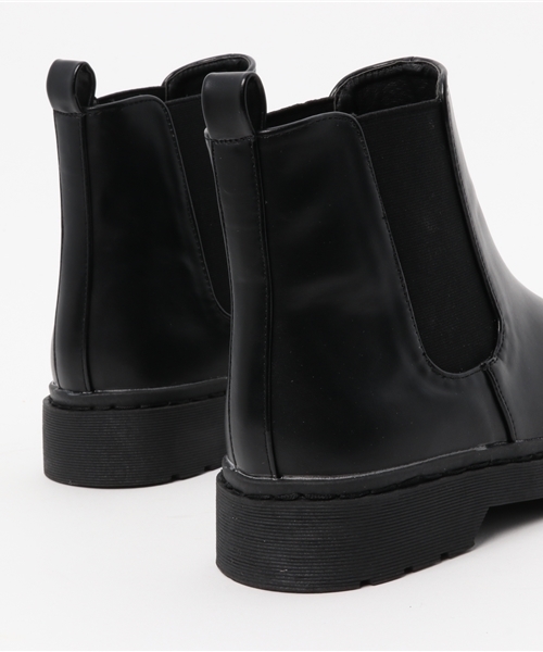 WEGO（ウィゴー）の「WEGO/サイドゴアブーツ（ブーツ・レディース・ブラック/ブラック系その他・MEDIUM/LARGE）」の5枚目の写真