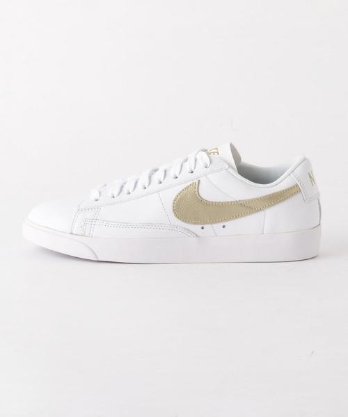 NIKE(ナイキ)の「NIKE(ナイキ) ウィメンズ ブレーザーLOW(スニーカー・レディース・シルバー/ブラウン/ゴールド・23cm/25cm/24.5cm/24cm/23.5cm)」の3枚目の写真