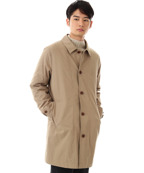 MHL.エムエイチエル/ステンカラーコート MHL.（エムエイチエル）の「COTTON NYLON CANVAS（ステンカラー