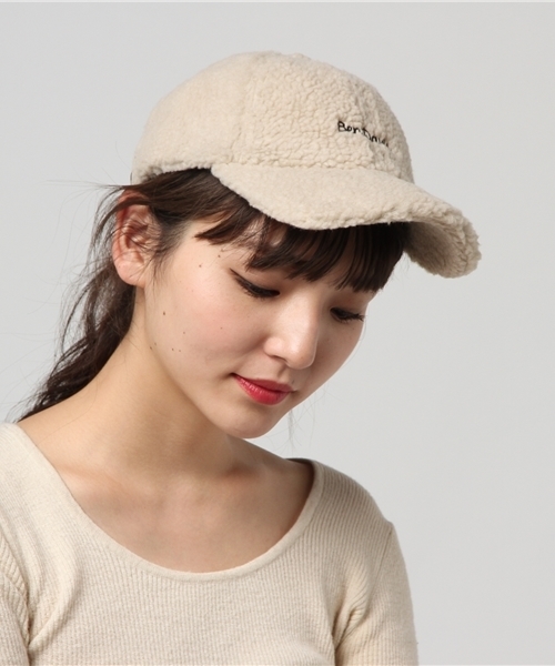BEN DAVIS ORIGINALS（ベンデイビスオリジナルス）の「BEN DAVIS ORIGINALS BOA LOW CAP/ベンデイビス ボア ローキャップ（キャップ・レディース・ブラック/ベージュ/グレー/オフホワイト/ブルー・FREE）」の10枚目の写真