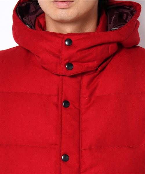 UNION STATION（ユニオンステーション）の「<「smart12月号」14ページ掲載 成宮寛貴さん着用商品>ウールダウンベスト（ダウンベスト・メンズ・ブラック/グレー/ブルー/ネイビー/キャメル/マスタード/レッド/ボルドー/オレンジ・MEDIUM/LARGE/LL）」の13枚目の写真