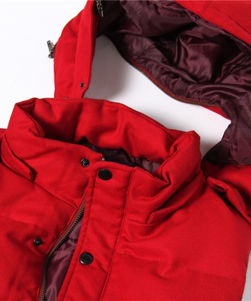 UNION STATION（ユニオンステーション）の「<「smart12月号」14ページ掲載 成宮寛貴さん着用商品>ウールダウンベスト（ダウンベスト・メンズ・ブラック/グレー/ブルー/ネイビー/キャメル/マスタード/レッド/ボルドー/オレンジ・MEDIUM/LARGE/LL）」の17枚目の写真