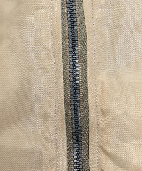 UNUSED（アンユーズド）の「＜UNUSED＞L-2B JACKET/ｼﾞｬｹｯﾄ.（MA-1・メンズ・ベージュ・2/3）」の12枚目の写真