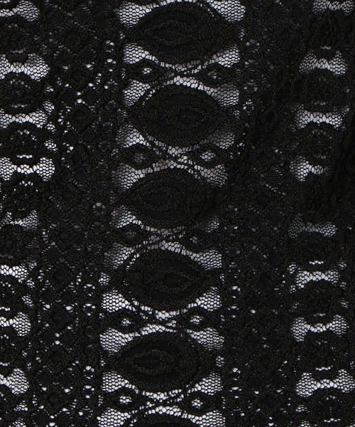 Khaju（カージュ）の「Khaju:ホルターネックレースプルオーバー（Tシャツ/カットソー・レディース・ブラック/オフホワイト・ONE SIZE）」の11枚目の写真