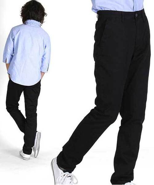 ROVERTRY(ローバートライ)の「ROVERTRY テーパードチノパンツ/トラウザーパンツ(チノパンツ・メンズ・ブラック/ベージュ・76/88/79/82/91/85)」の18枚目の写真
