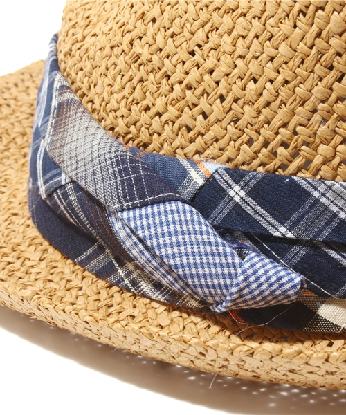 green label relaxing（グリーンレーベルリラクシング）の「SanDiego/ペーパーナカオレハット（ハット・キッズ・ベージュ・2-4Y/5-7Y）」の5枚目の写真