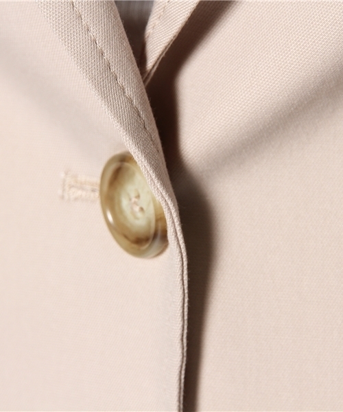 green label relaxing（グリーンレーベルリラクシング）の「GO P/C COOLMAX 1B -S/P/P ジャケット（テーラードジャケット・レディース・ブラック/ベージュ・36/38/40）」の11枚目の写真