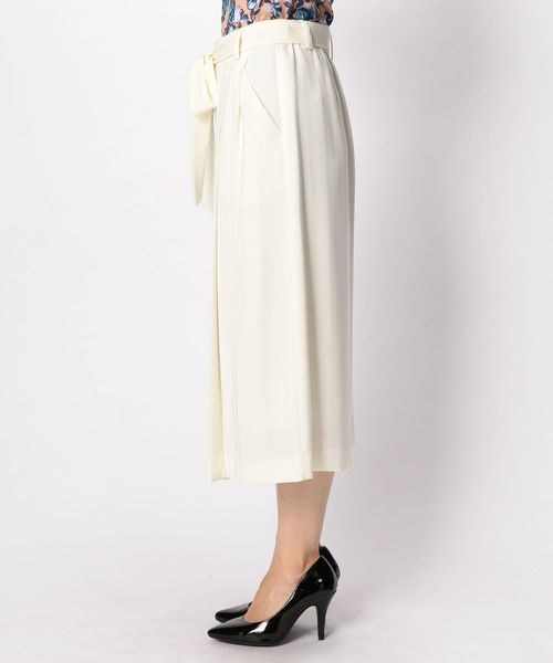 NARACAMICIE（ナラカミーチェ）の「シャドウストライプガウチョパンツ（その他パンツ・レディース・ホワイト/ネイビー/グリーン・MEDIUM）」の13枚目の写真