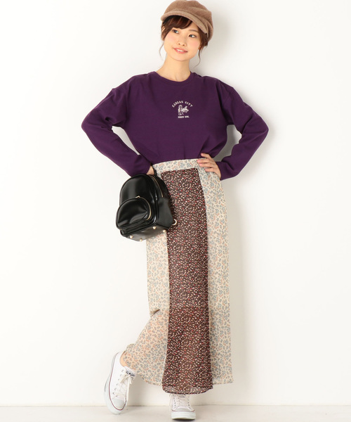 archives(アルシーヴ)の「アソート切替ミディフレアスカート(スカート・レディース・ブラック/ブラウン・MEDIUM)」の6枚目の写真