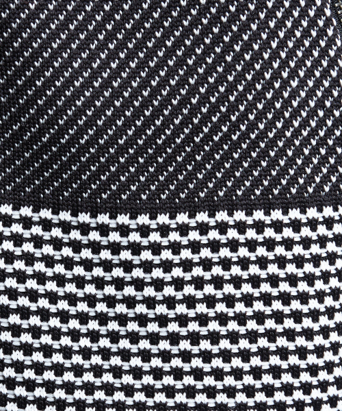 5351 POUR LES HOMMES（ゴーサンゴーイチプールオム）の「ニットライダースブルゾン（ブルゾン・メンズ・ブラック/ホワイト系その他/ライトグレー・44/46/48）」の14枚目の写真