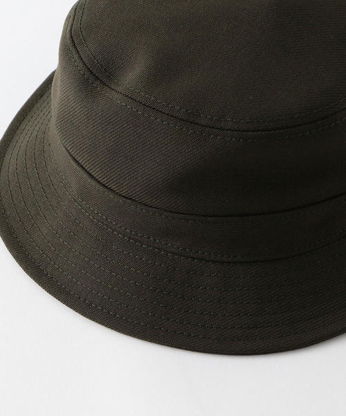 Steven Alan（スティーブンアラン）の「＜Steven Alan＞ W/VIN FLAT BUCKET HAT/バケットハット（ハット・メンズ・ブラック/ダークグリーン・FREE）」の5枚目の写真