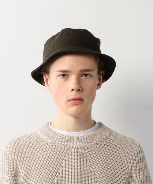 Steven Alan（スティーブンアラン）の「＜Steven Alan＞ W/VIN FLAT BUCKET HAT/バケットハット（ハット・メンズ・ブラック/ダークグリーン・FREE）」の8枚目の写真